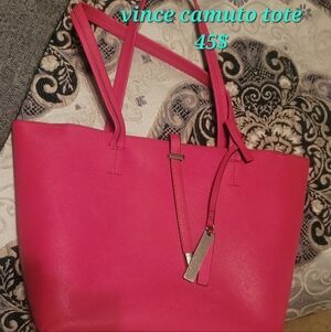 Vince Camuto Vibrant Pink Tote